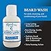 Maestro's Classic BEARD WASH | Anti-Itch, Deep Cleaning, Non-Drying, Fully Hydrating Gentle Cleanser For All Beard Types & Lengths- Mark of a Man Blend, 4 Ounce