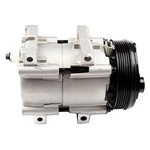 ECCPP A/C Compressor with Clutch 1994-2004 for Ford Bronco for F-250 for F-350 Mustang 4.9L 5.0L 5.8L Air Conditioning Compressor