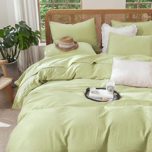 50% Off King Size Duvet Cover - Soft Gauze, Zipper Closure - Image 5