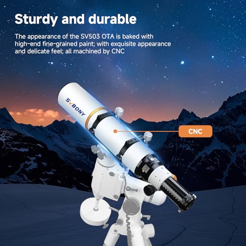 Svbony SV503 102F7 Télescope OTA, Réfracteur Achromatique – vue 8