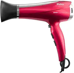 Secador de Cabelos Philco Bivolt 2200W PSC2300 Motor DC Bivolt
