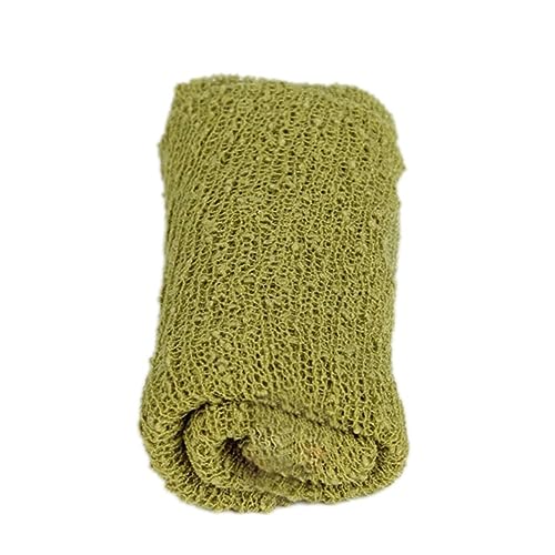 Impacchi Neonati Pietra Miliare Portantina Per Bebè Swaddles Fasciatura Neonatale Traguardo Incappucciato Del Neonato Setola Ragazzo Cot verde