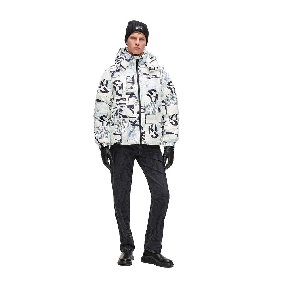 Jeansy Karl Lagerfeld, Męskie, Pikowane, Regular Fit