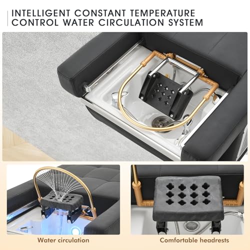 Artist hand Shampoo Bowl, Massage Bed, Head Spa Equipment, Foot Bath, Spa Beauty Salons, Backwash Unit Beauty Bed - Image 6