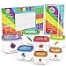 Smart Diet Control 7-Piece Leak-Proof Microwave and Dishwasher Safe Portion Control Container Kit with Meal Planner Complete Guide and eBook, Multi-color Lids