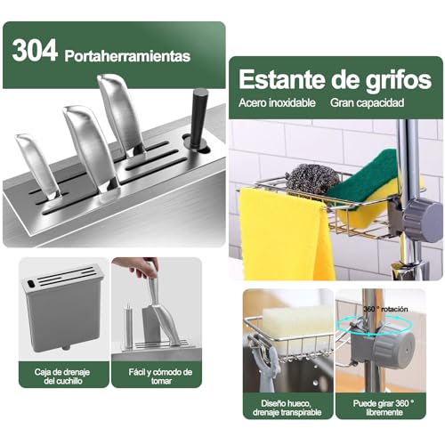 Opiniones y reviews de Fregadero acero inoxidable favoritos de las personas. 11 Imagen adicional