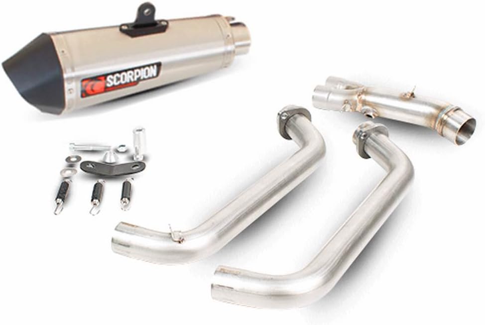Tube exhaust Scorpion Serket Titanio Conico sistema completo MT-07 (No ho