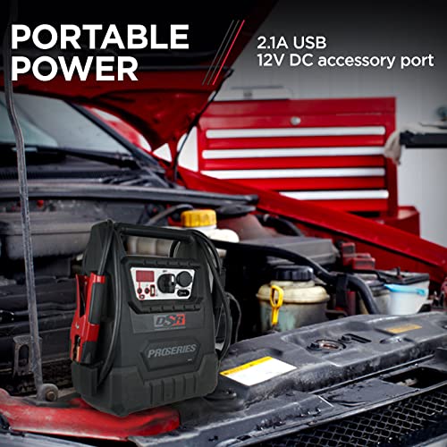 Schumacher Dsr Pro Series 12V 2400 Peak Amp Jump Starter And Dc Power Source,Black #TOP3