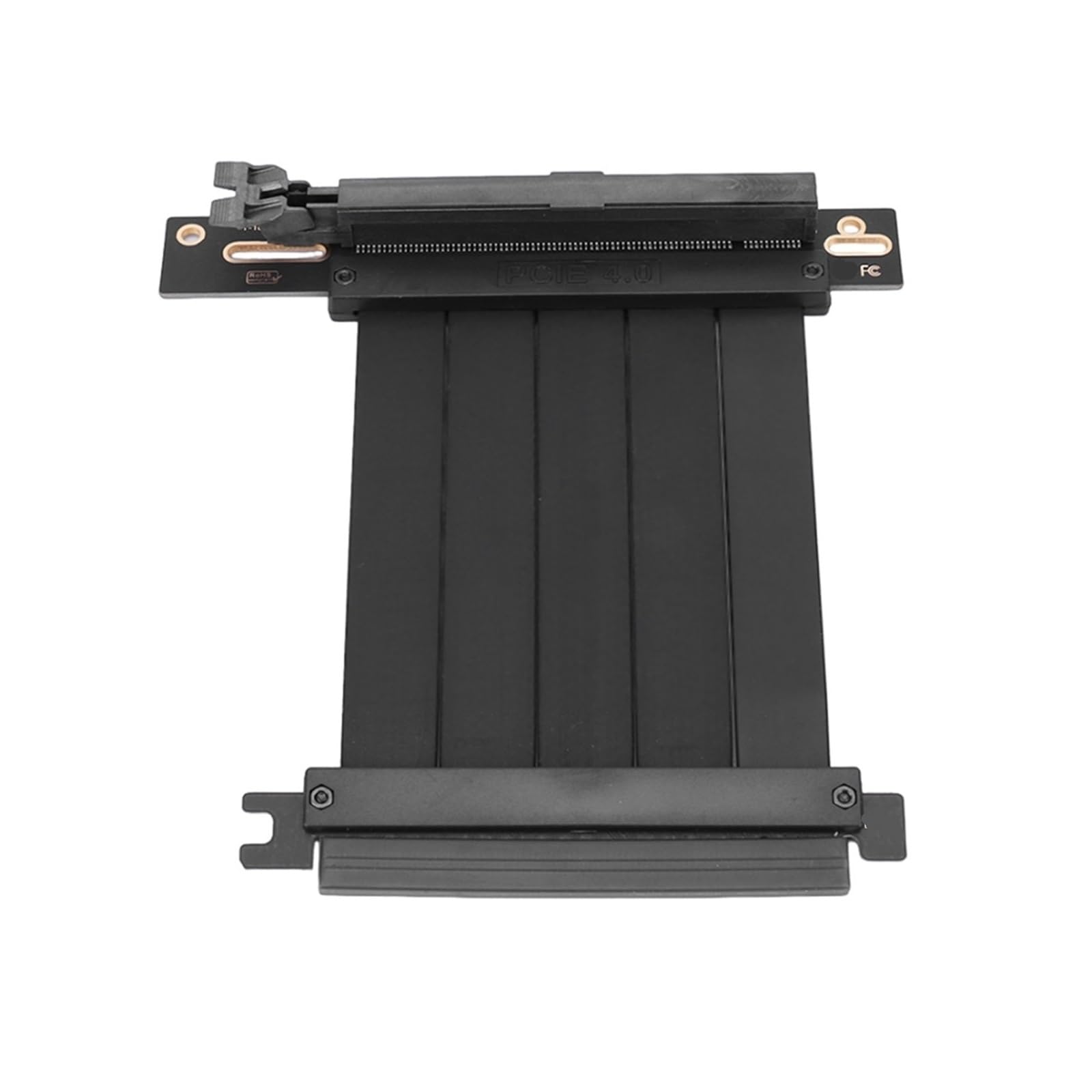 PCI-E3.0/PCI-E 4.0 X16 kabel riser PCI-E 16x przedłużacz karty graficznej 90/180 stopni montaż pionowy -150 mm/200 mm (PCIE4.0 20 CM 180)