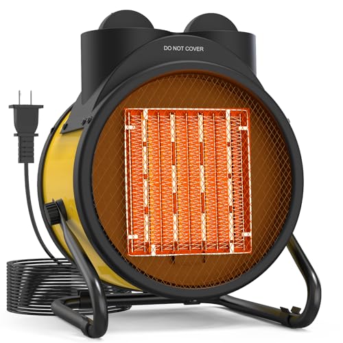 Buyplus Outdoor Heaters for Patio, 1500W Electric Garage Heater with