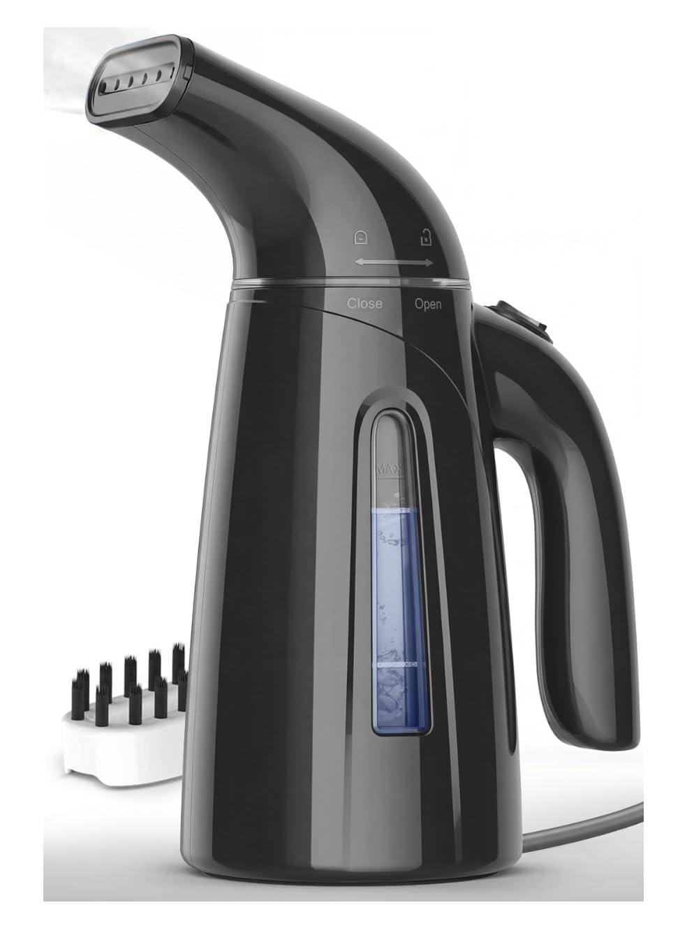 Photo 1 of OGHom Steamer for Clothes, Handheld Clothing Steamer for Garment, 240ml Big Capacity 700W Portable Travel Steam Iron (Midnight Grey)