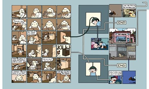 Meanwhile: Pick Any Path. 3,856 Story Possibilities. (Top Ten Great Graphic Novels for Teens) (cover color may vary) - Image 2