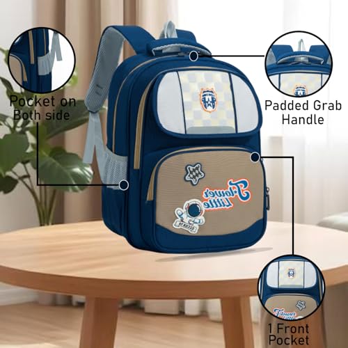 Image of Tinytot 22 Litre 17-Inch Waterproof Large School Bag for Boys & Girls, Kids School Bag, School Backpack for Girls and Boys, for Kids, Ideal for Children