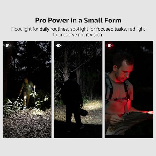 Image of OLIGHT Oclip Pro EDC Flashlight Clip-on Light, Rechargeable 500 Lumens with Three Lighting Solutions Type-C Charging, Magnetic Flash Lights for Signaling, Cycling, Outdoor or Indoor Use(Midnight Blue)