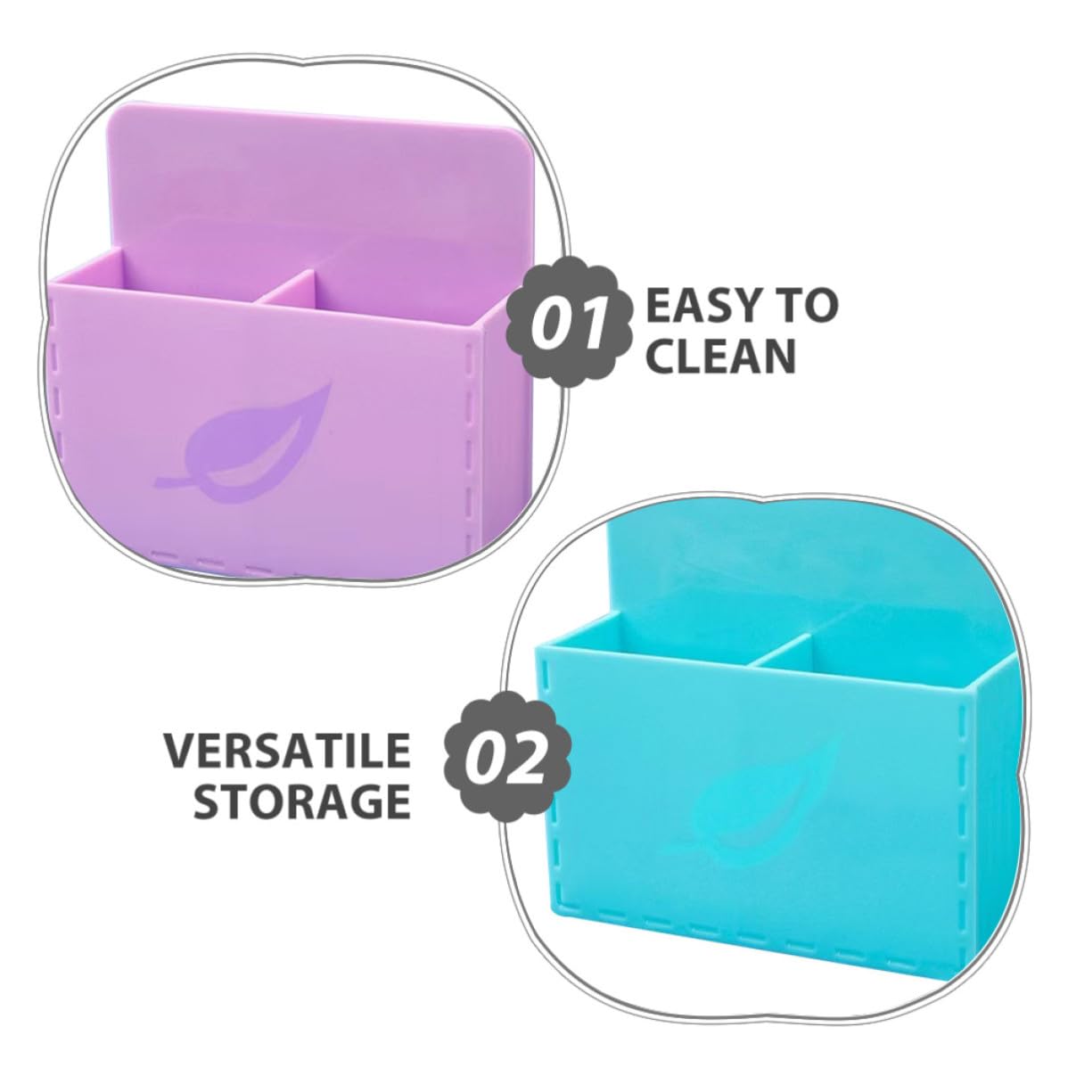 USHOBE 5 Pezzi Porta Pennarelli Magnetico, Organizer per Lavagna Bianca