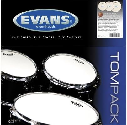 Evans J1 Etched Tompack, Standard (12,13,16)