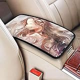 Auto Center Console Pad Japan Anime Car Accessories Car Armrest Cushion Protective Cover Stylish Car...