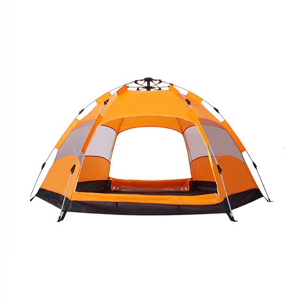 Tienda de campaña para Acampar al Aire Libre Anti-tormenta Engrosamiento Velocidad automática Abierta Camping Salvaje Playa Parque Tienda de campaña Protector Solar cobertizo Pop-up Gran Tienda d