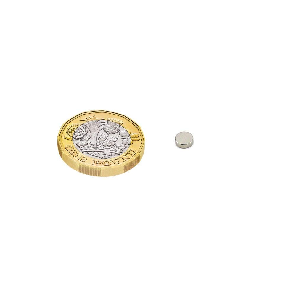 N42 Neodym - Magnet Für Handwerks - und Modell - Herstellungsprojekte und Verpackung - 5mm Durchmesser x 1,5mm Dicke - 500 Packung