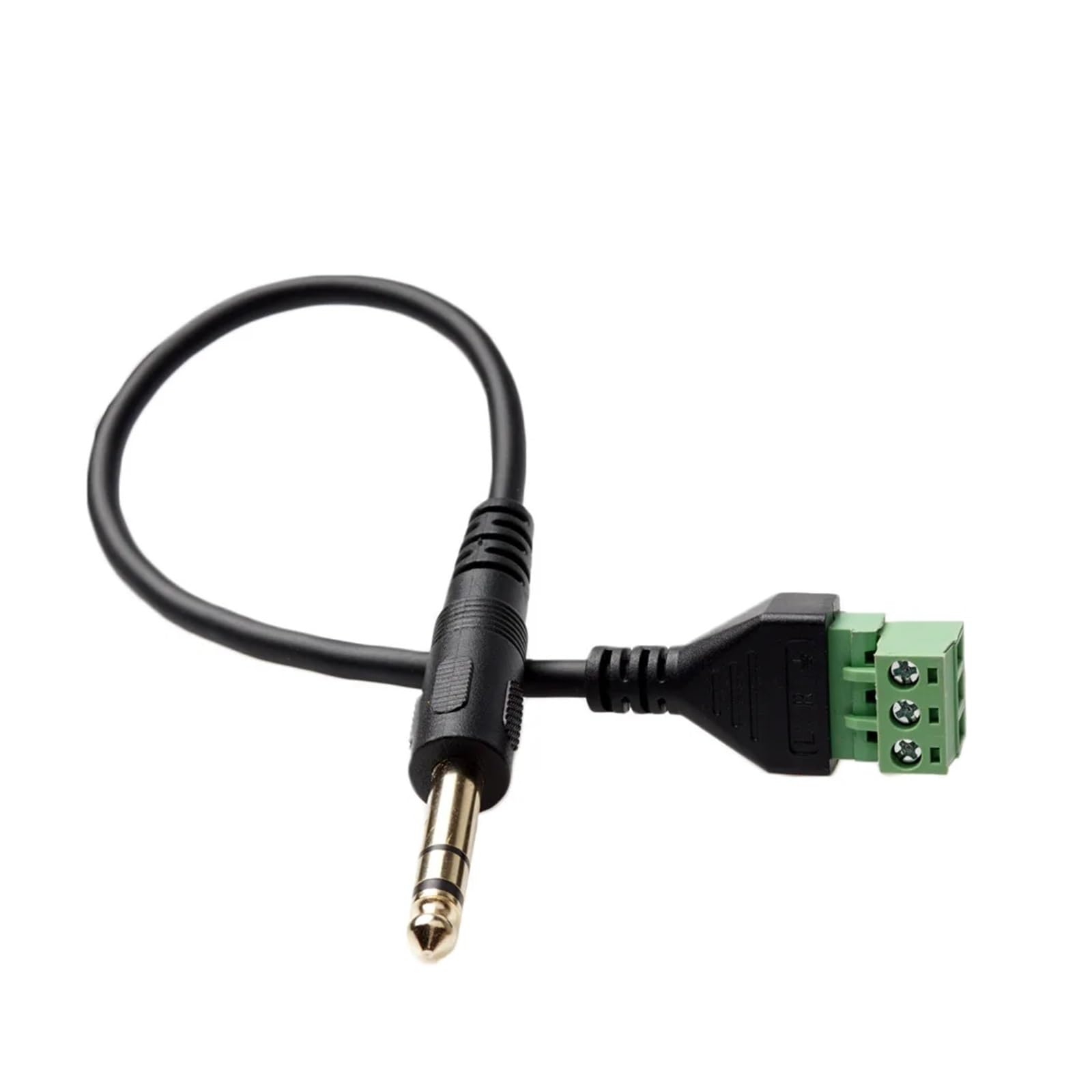 Wideo AV Balun 3,5 mm 4 bieguny 6,5 mm 3 bieguny Stereo męski na AV zacisk śrubowy gniazdo stereo 3,5 Mm męskie złącze wtykowe(RCA Male,5pcs)