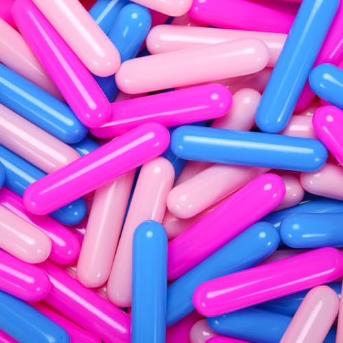 STARBOLO Ball Pit Balls for Toddlers - Pack of 250 Balls 5.12inches Crush Proof Plastic Toy Balls for Toddlers Ball Pits, Ball Pit Play Tent, Baby Pool Water Toys(Pink Pink Blue)