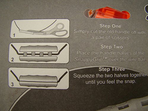 20 Mango Snappy Grip Naranja para Cubetas miniatura 3