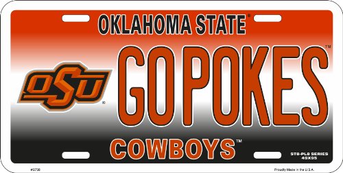 Hangtime - Oklahoma State University - OSU Cowboys - GOPOKES 6x12 inch Novelty License Plate
