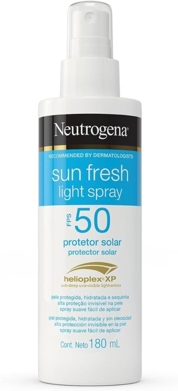 Novo - Neutrogena Sun Fresh Light Spray Fps 50 180Ml, Neutrogena Menor preço em Novo - Neutrogena Sun Fresh Light Spray Fps 50 180Ml, Neutrogena