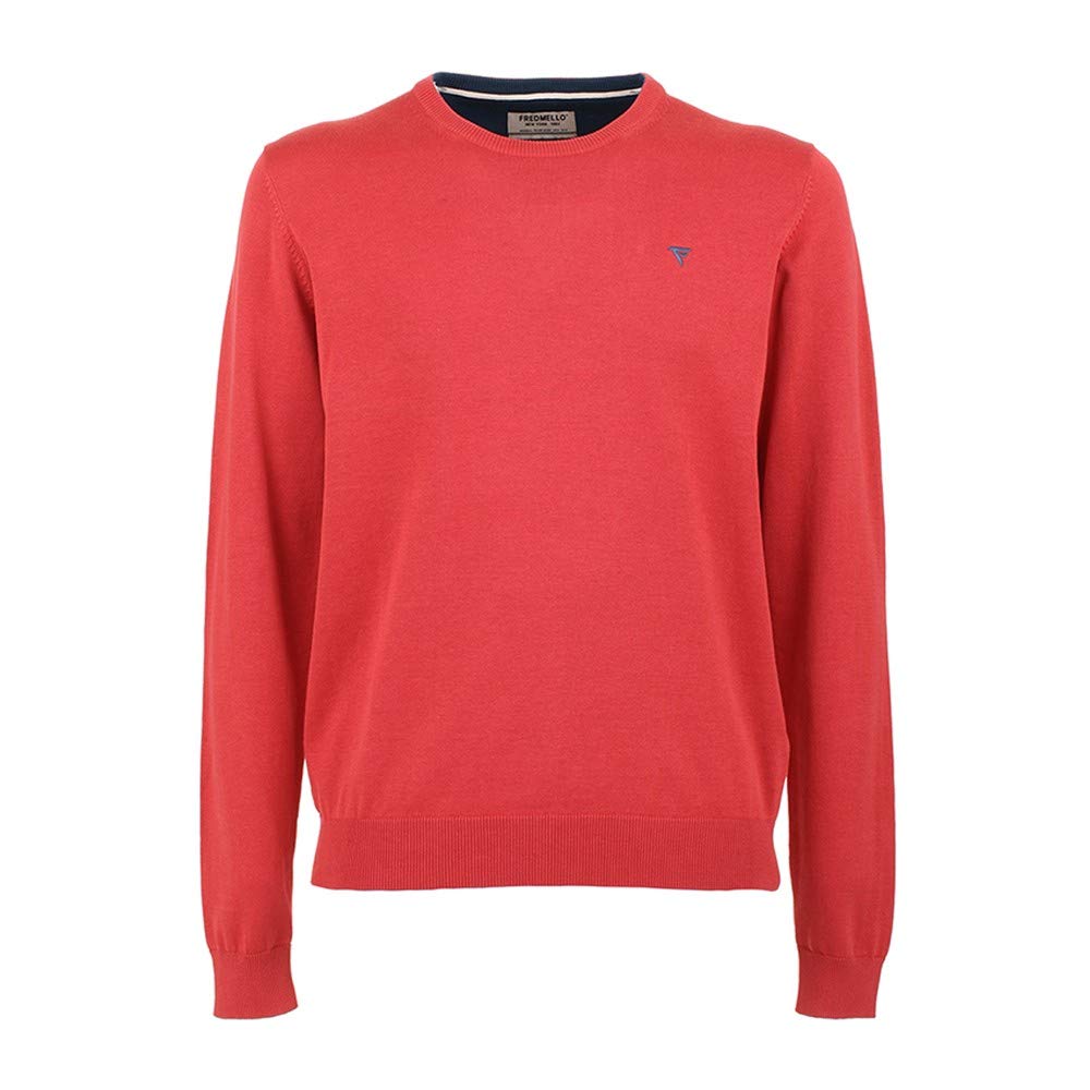Fred MelloMen's Crew Neck Sweaters
