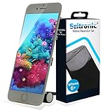  SEITRONIC - Pantalla LCD para iPhone 6 Plus con Cristal Retina premontado, Color Blanco
