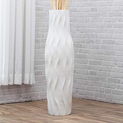 Leewadee Große Deko Bodenvase Für Dekozweige, Hohe Standvase Für...