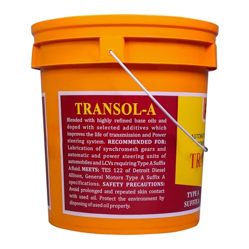 Image of PALCO TRANSOL-A | Transmission Oil - Type A Suffix A | Low Coefficient of Friction for manual Transmissions Gear Oil | Synchromesh Gears and Automatic and Power Steering Oils 15 Litres