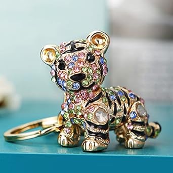 Amazon.co.jp: [chengcheng] 虎 キーホルダー 可愛い 干支 とら