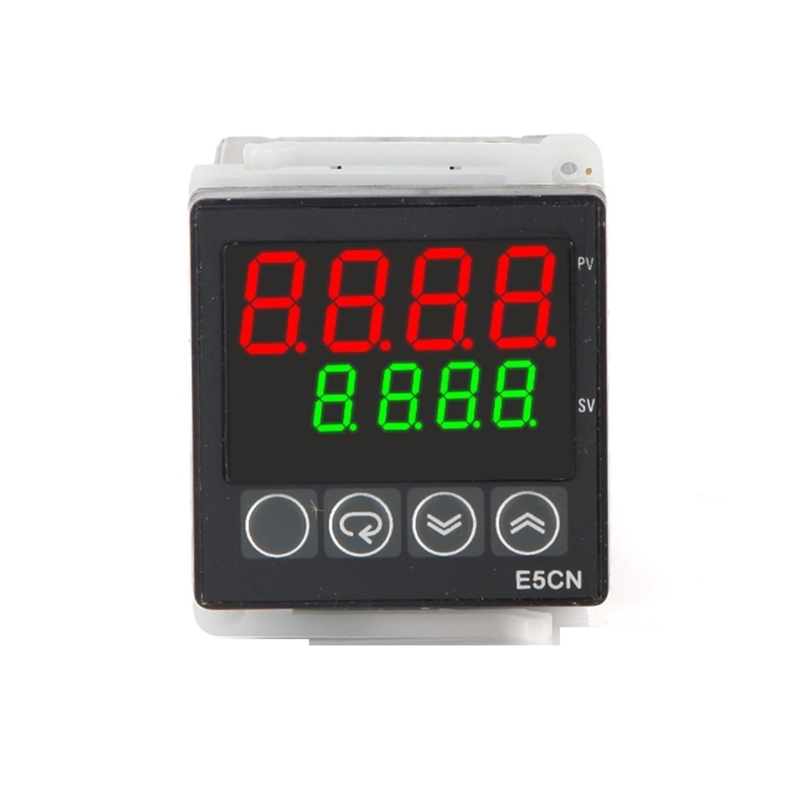Cyfrowy inteligentny regulator temperatury E5CN, 48×48mm, wielowejściowe 0-20mA i 1-5V, 24VDC/220VAC, wyświetlacz LCD, z komunikacją RS485(RLY OUT,220V+M-IN)