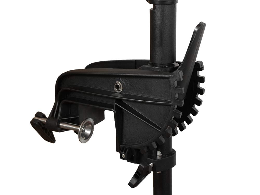 Haswing Protruar 1.0 / 600W 12V - Elektrischer Outboardmotor, Transom-Montage, Aluminium-Schaft, 360° schwenkbare Schraube, stufenlos verstellbare Geschwindigkeit