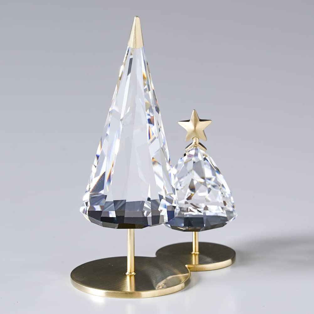 スワロフスキー　置物　クリスマスツリーデュオ スワロフスキー 置物 クリスマスツリーデュオ スワロフスキー