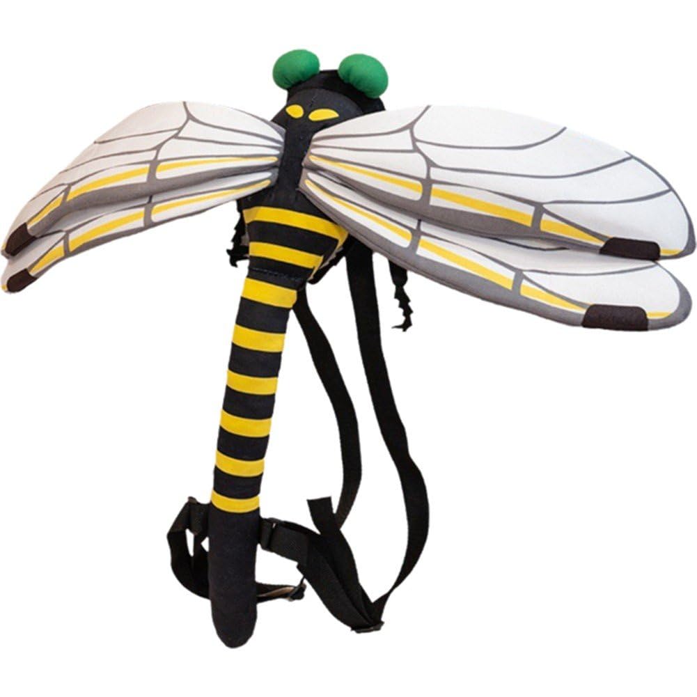 Sac à dos à insectes mignon avec libellules - Petit sac de voyage léger pour enfant