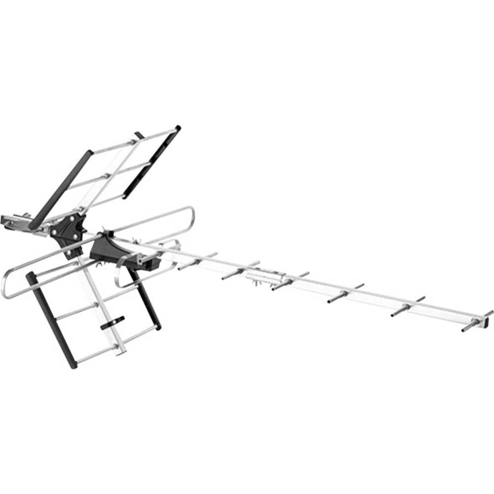 One For All SV 9357 Extérieur Mono antenne TV - antennes TV (DAB,DAB+, DVB-T,DVB-T2, 420 mm, 870 mm, 737 mm)
