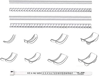 Invisible Ring Size Adjuster for Loose Rings，12 Pcs Ring Size Adjuster Fit Any Rings,Transparent Guard Jewelry Tightener Resizer with Polishing Cloth and Ring Finger Sizer Gauge