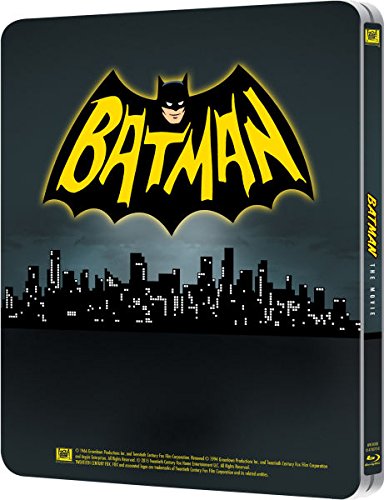 Batman: La Película Original 1966 - Reino Unido Exclusivo Edición Limitada Carcasa Libro De Metal Blu-Ray Sólo...