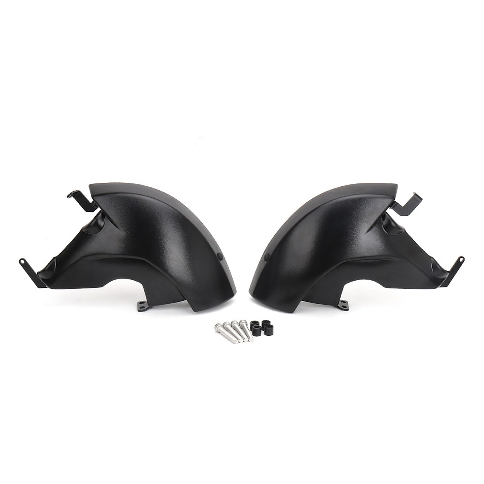 Conducto de Aire Kit de refrigeración de Aire de Pinza de Freno Negra para Motocicleta, Compatible con YZF-R1 2020 2021 2022 2023 2024, Carcasa enfriadora Enfriador de Pinza de Freno(Black)