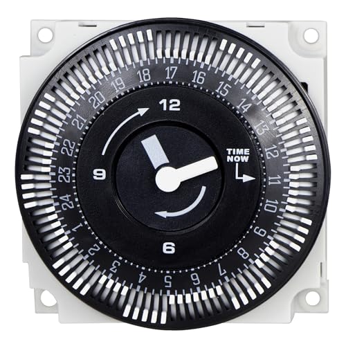 KERDE TJ01-G 24-Hour Merchnicl Timer 120V DIY 15 Minutes on/Off Switch