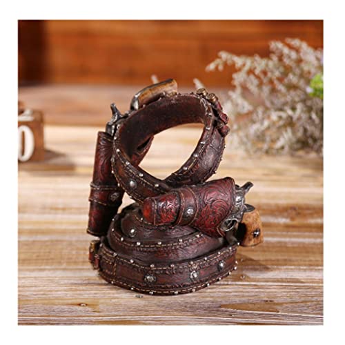Soporte para botella de vino de resina 1 botella miniatura 7