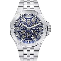 EDOX Reloj de pulsera analógico automático para hombre Delfin Mecano 85303 3M BUIGB
