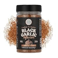 Mélange gastronomique en édition limitée - Un assaisonnement haut de gamme conçu pour ceux qui apprécient les saveurs sucrées, prononcées et complexes, avec une touche d'ail noir. Infusion riche et fumée à l'ail noir - Contient de l'ail noir, du papr...