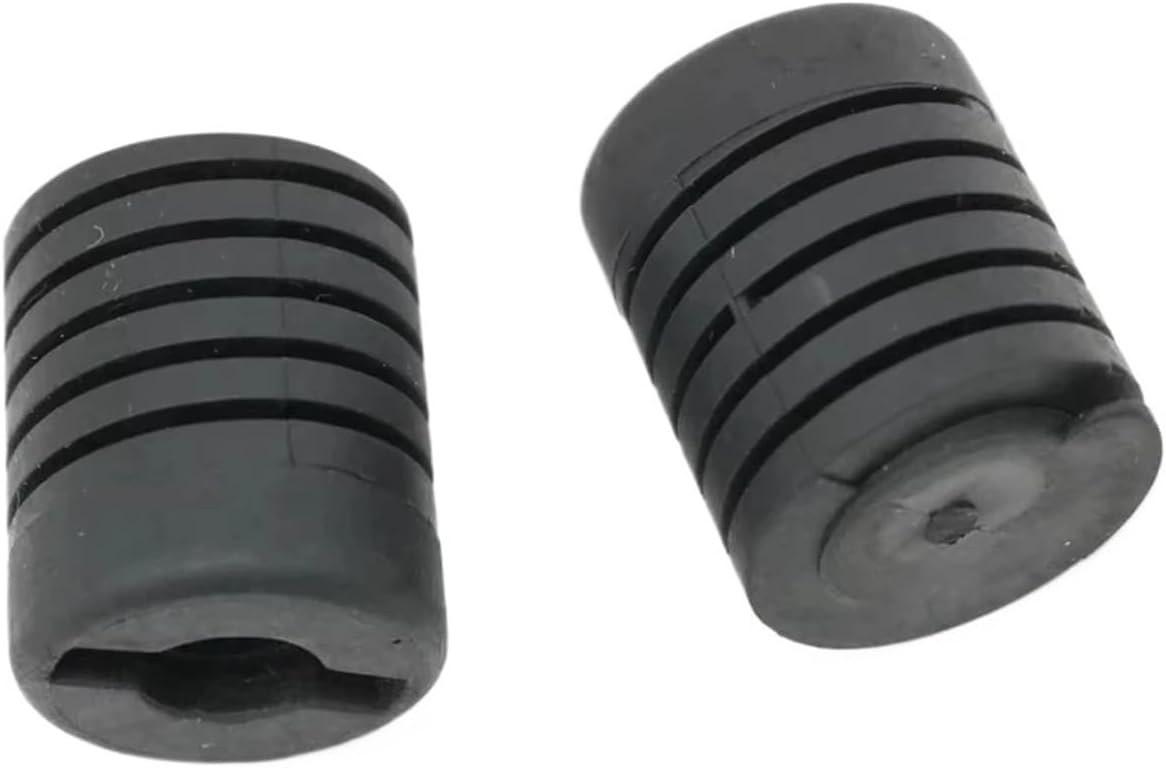 Sealing Plug Kit Engine Bonnet Hood Bumper Shockproof Cushion Stopper Rubber Buffer Fit For Land Cruiser 4500 4700 LC100 1998-2007 Easy Installation(2 pcs A style)