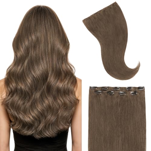 Image of GOO GOO Clip in Hair Extensions Real Human Hair Back Fill Extension 2Pcs