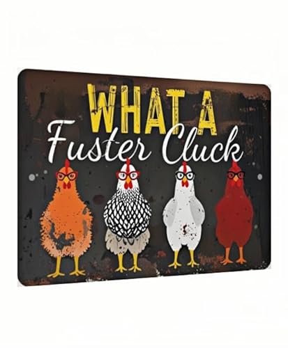Carastora Metal Chicken Coop Sign – Vintage Farmhouse Decor, Humorous Hen House Sign, Suitable for Farm Fences, Yard, Kitchen, Outdoor, and Chicken Coop Decoration – 8x12 Inches Carastora Metal Chicken Coop Sign – Vintage Farmhouse Decor, Humorous Hen House Sign, Suitable for Farm Fences, Yard, Kitchen, Outdoor, and Chicken Coop Decoration – 8x12 Inches