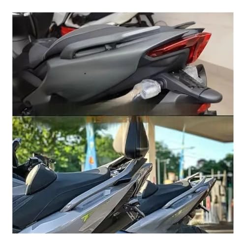 Dossier passager moto pour Tmax 530 de 2012 à 2016 avec support arrière modifié