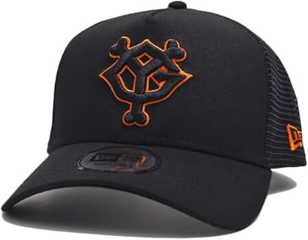 読売ジャイアンツ　黒 メッシュ 野球帽 NPBロゴ プロコレクション Amazon | [本格派大人のB系] ニューエラ NEW ERA メッシュキャップ